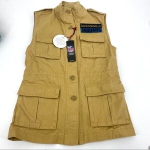 Jacksonville Jaguars football NFL cotton vest NWT!